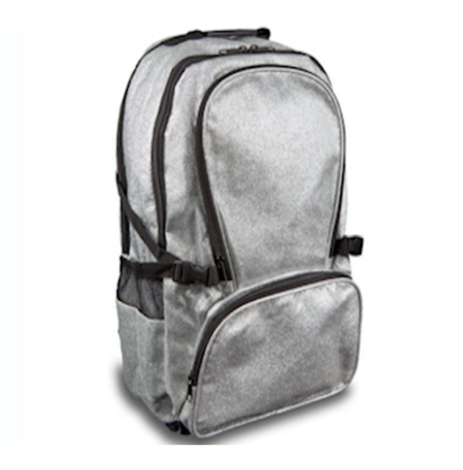 Silver Sparkle Back Pack