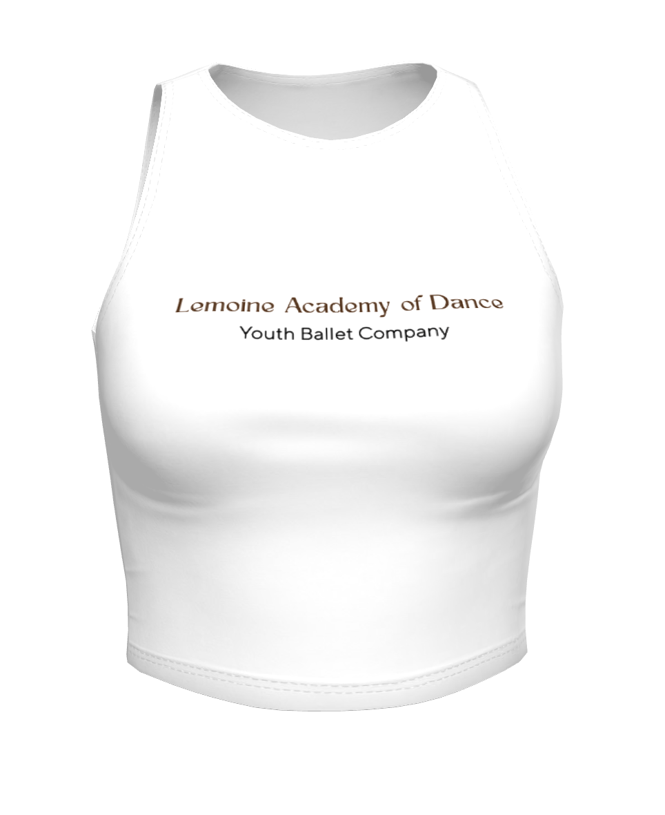 Pre-Order: LAD Youth Ballet White Scoop Neck