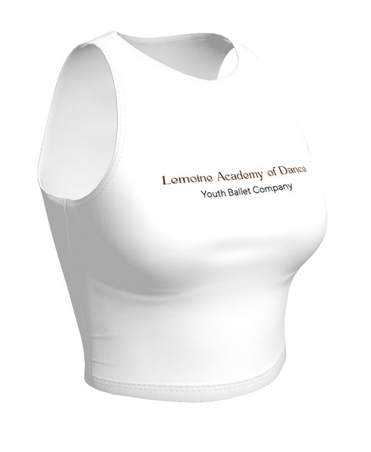 Pre-Order: LAD Youth Ballet White Scoop Neck